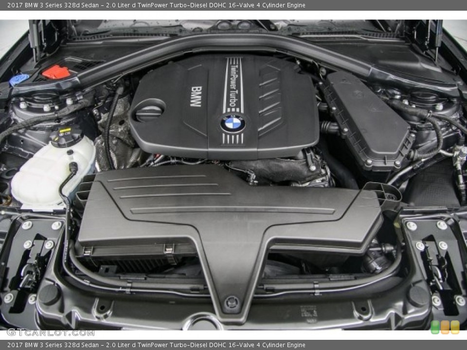 2.0 Liter d TwinPower Turbo-Diesel DOHC 16-Valve 4 Cylinder Engine for the 2017 BMW 3 Series #117759518