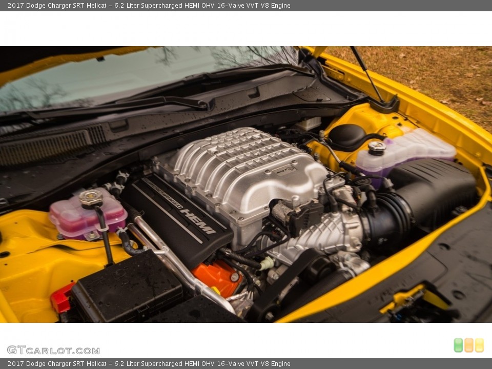 6.2 Liter Supercharged HEMI OHV 16-Valve VVT V8 Engine for the 2017 Dodge Charger #117784174
