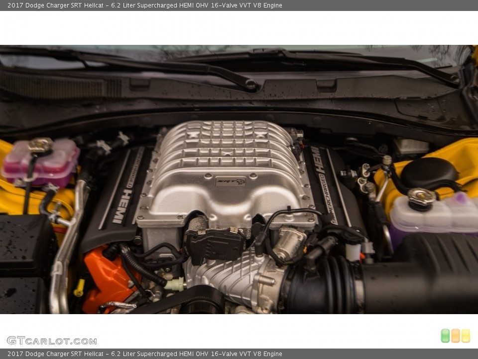 6.2 Liter Supercharged HEMI OHV 16-Valve VVT V8 Engine for the 2017 Dodge Charger #117784216