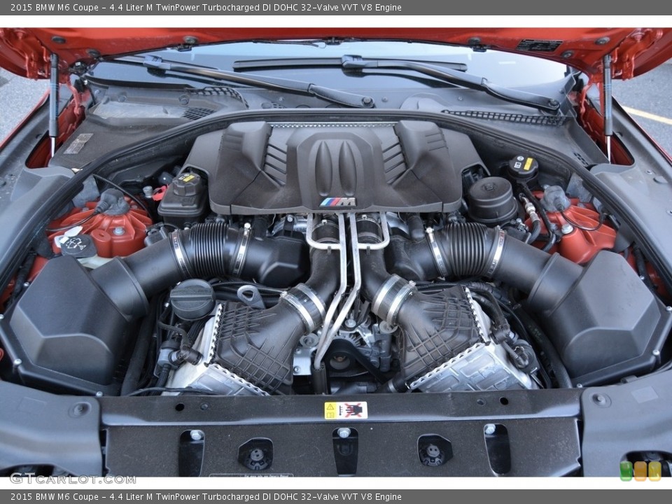 4.4 Liter M TwinPower Turbocharged DI DOHC 32-Valve VVT V8 Engine for the 2015 BMW M6 #117796789