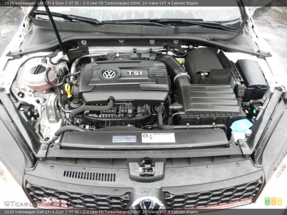 2.0 Liter FSI Turbocharged DOHC 16-Valve VVT 4 Cylinder Engine for the 2016 Volkswagen Golf GTI #117895704