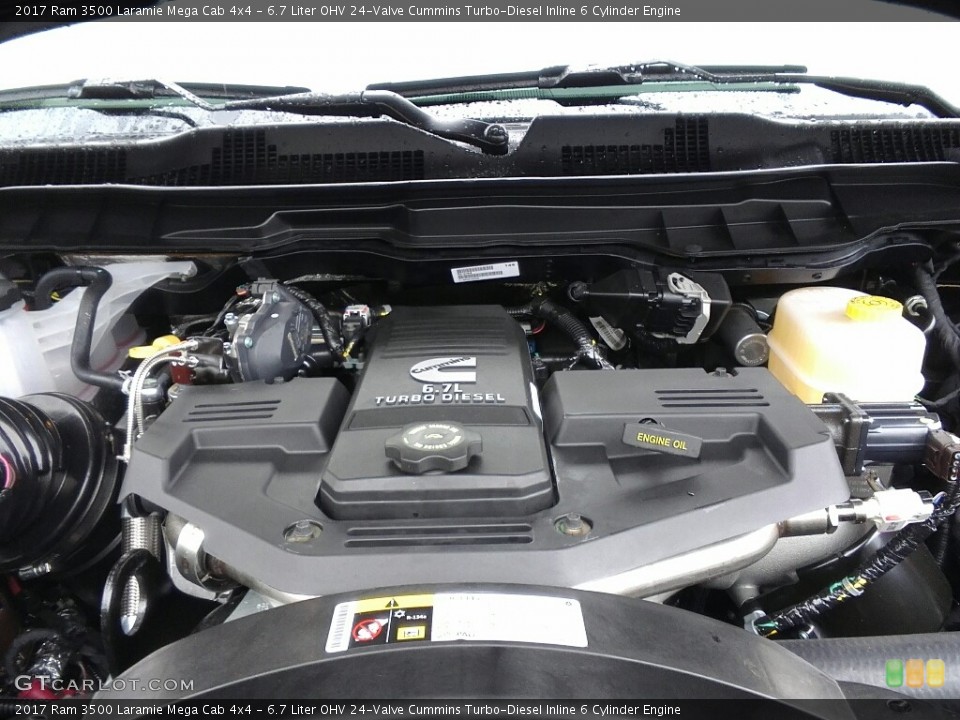 6.7 Liter OHV 24-Valve Cummins Turbo-Diesel Inline 6 Cylinder Engine for the 2017 Ram 3500 #117899809