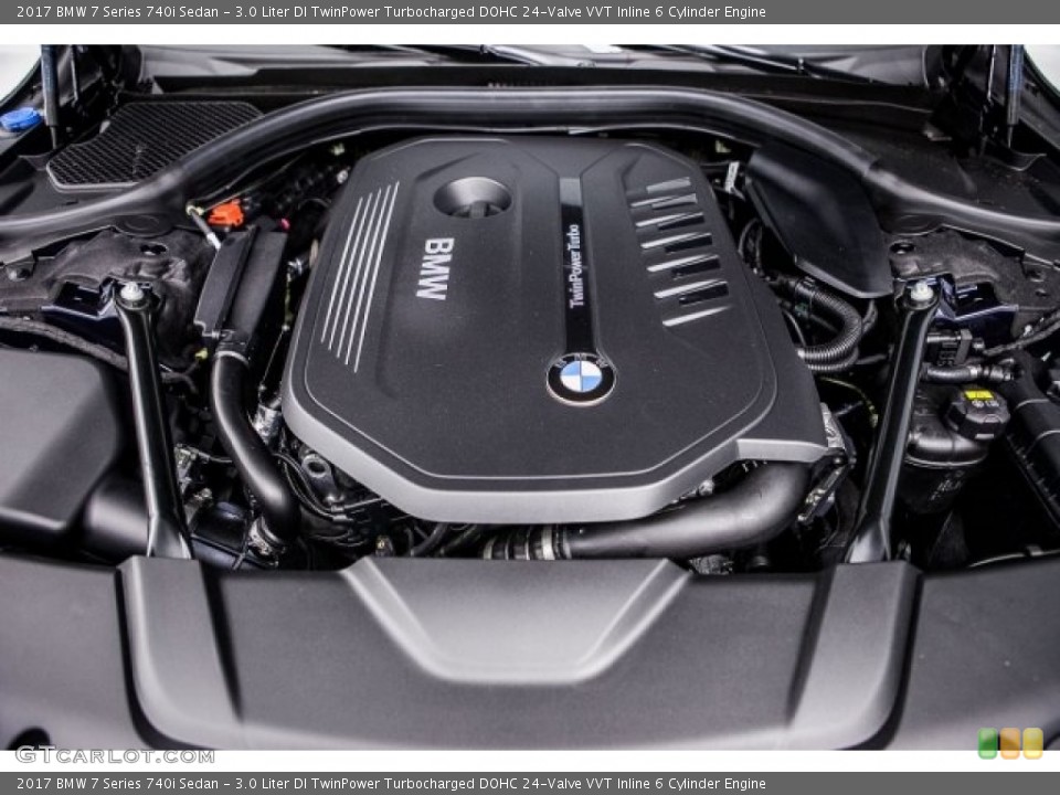 3.0 Liter DI TwinPower Turbocharged DOHC 24-Valve VVT Inline 6 Cylinder Engine for the 2017 BMW 7 Series #117935143