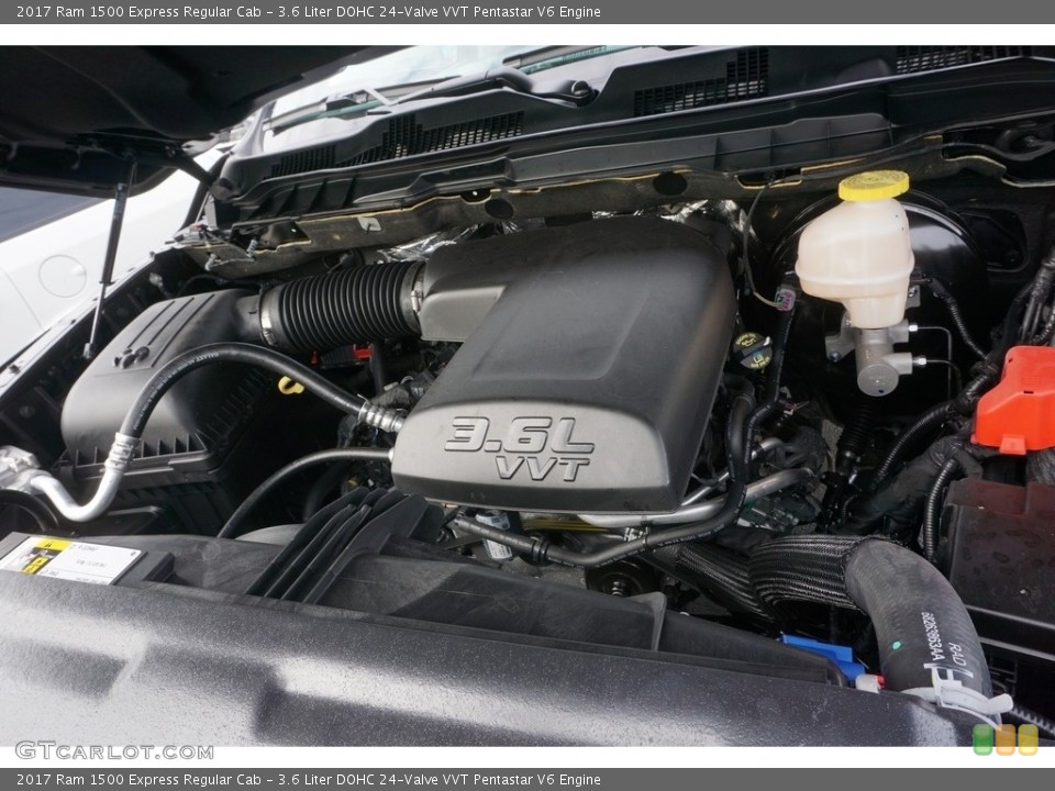 3.6 Liter DOHC 24-Valve VVT Pentastar V6 Engine for the 2017 Ram 1500 #117941318