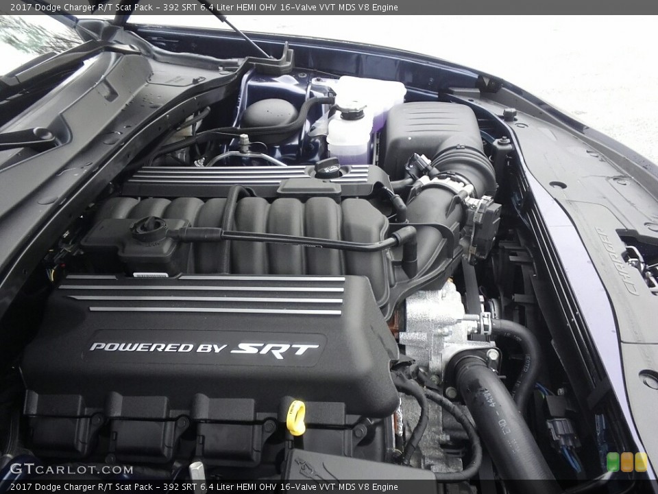 392 SRT 6.4 Liter HEMI OHV 16-Valve VVT MDS V8 Engine for the 2017 Dodge Charger #117943831