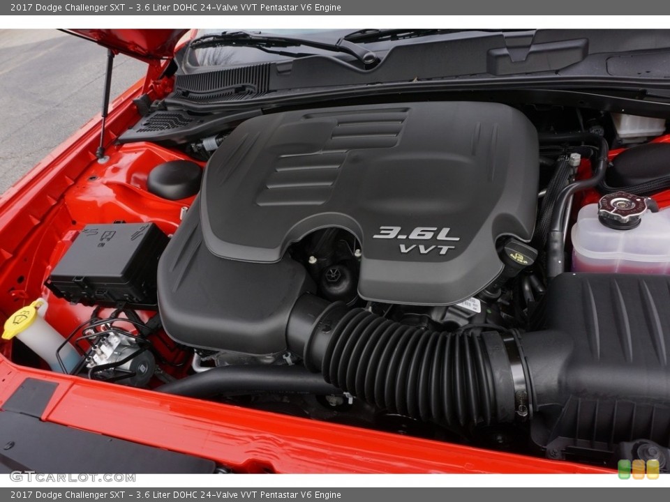 3.6 Liter DOHC 24-Valve VVT Pentastar V6 Engine for the 2017 Dodge Challenger #117945221