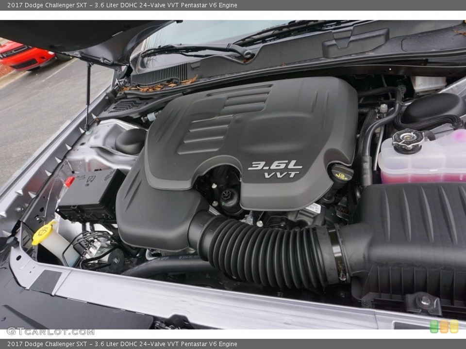 3.6 Liter DOHC 24-Valve VVT Pentastar V6 Engine for the 2017 Dodge Challenger #117945449