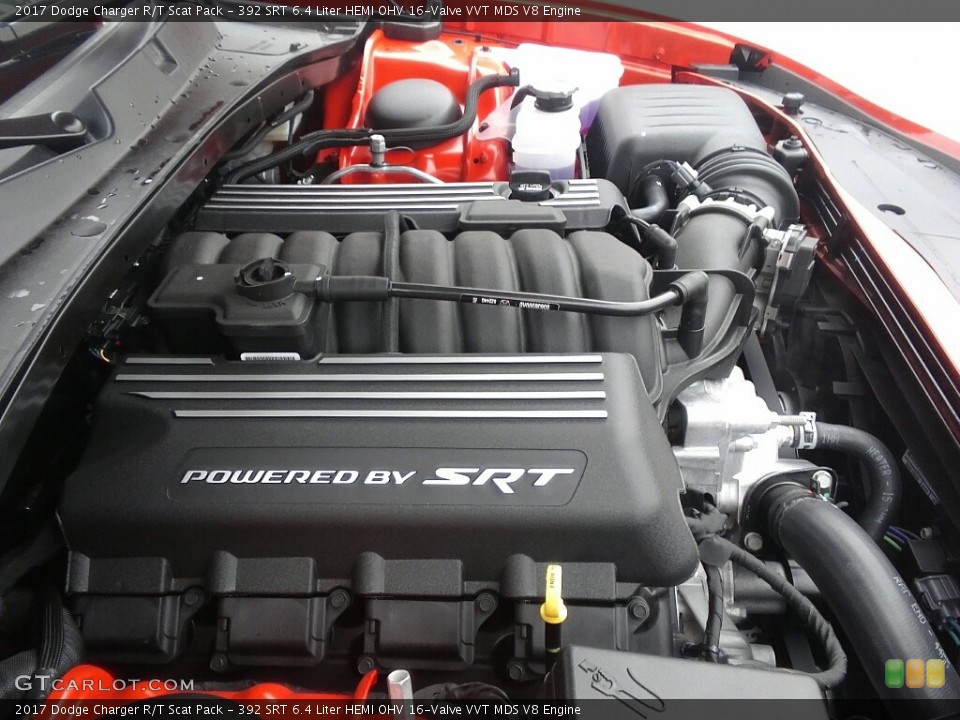 392 SRT 6.4 Liter HEMI OHV 16-Valve VVT MDS V8 Engine for the 2017 Dodge Charger #117945548