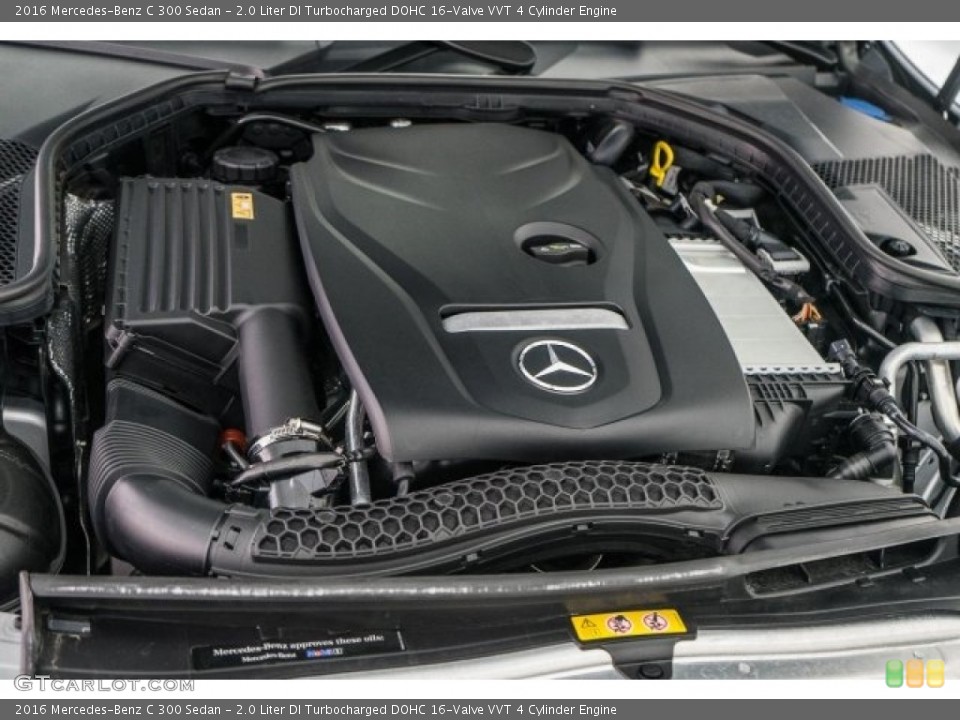 2.0 Liter DI Turbocharged DOHC 16-Valve VVT 4 Cylinder Engine for the 2016 Mercedes-Benz C #117981327