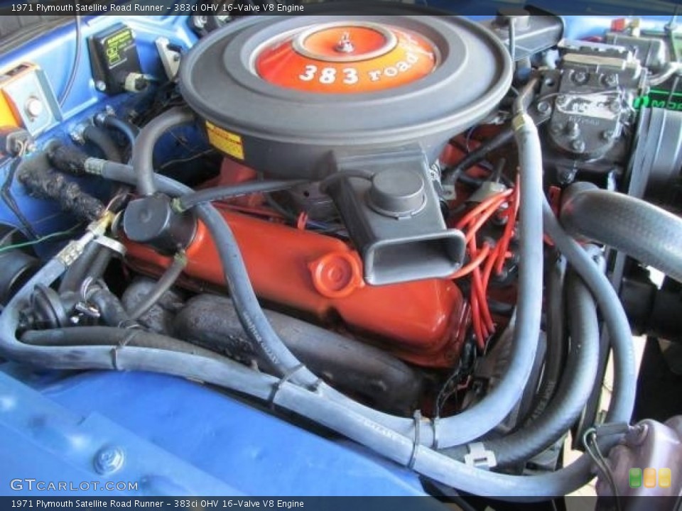 383ci OHV 16-Valve V8 Engine for the 1971 Plymouth Satellite #117988519
