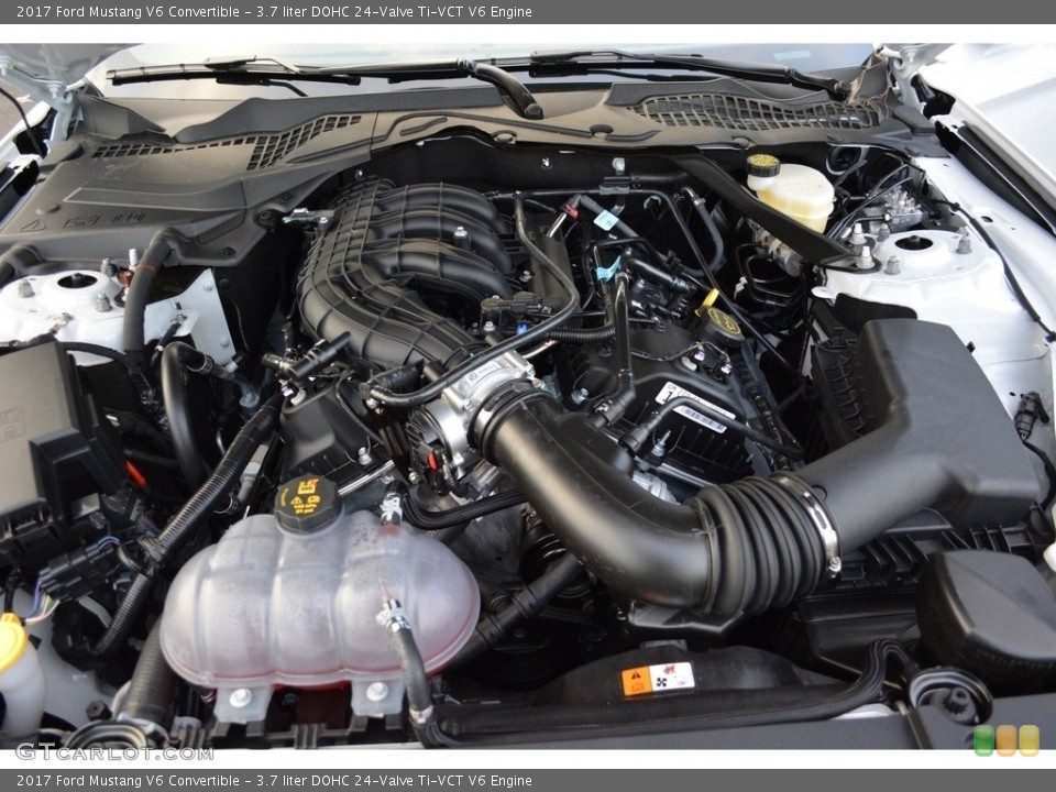 3.7 liter DOHC 24-Valve Ti-VCT V6 Engine for the 2017 Ford Mustang #117996358