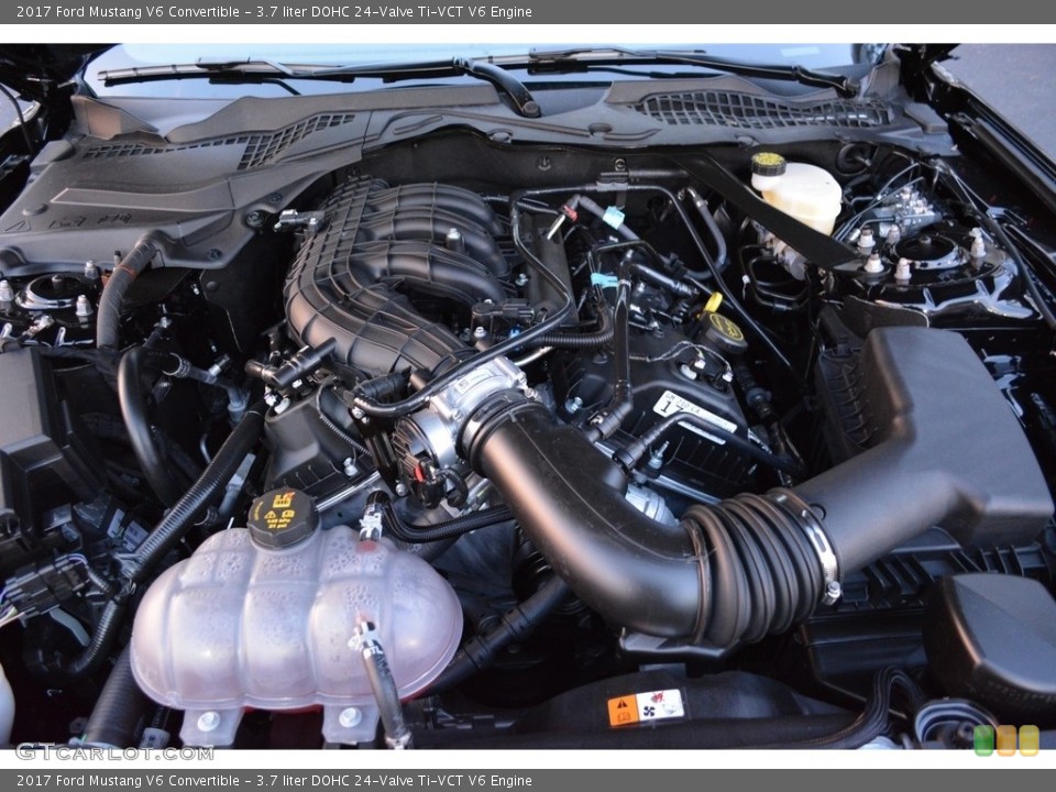3.7 liter DOHC 24-Valve Ti-VCT V6 Engine for the 2017 Ford Mustang #117997096