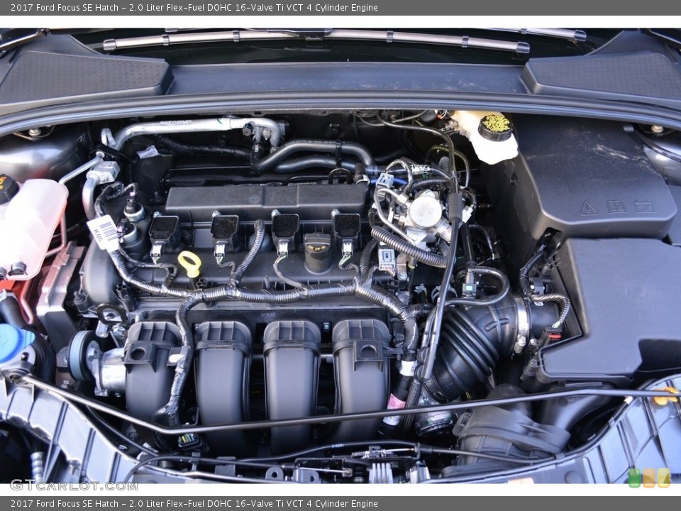 2.0 Liter Flex-Fuel DOHC 16-Valve Ti VCT 4 Cylinder Engine for the 2017 Ford Focus #118008993