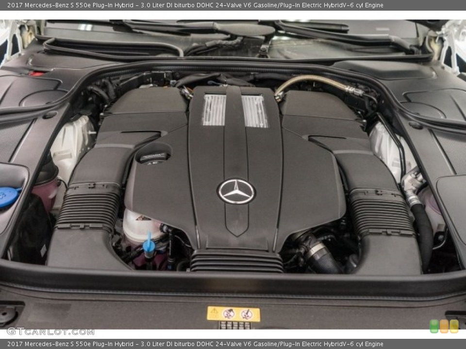 3.0 Liter DI biturbo DOHC 24-Valve V6 Gasoline/Plug-In Electric HybridV-6 cyl Engine for the 2017 Mercedes-Benz S #118030851