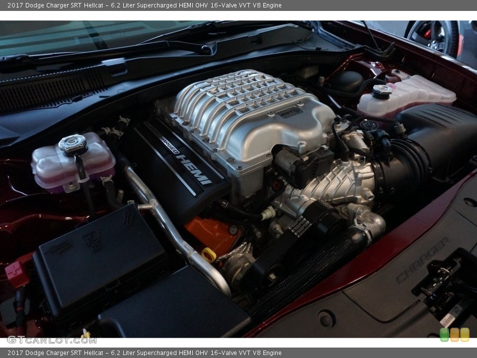 6.2 Liter Supercharged HEMI OHV 16-Valve VVT V8 Engine for the 2017 Dodge Charger #118076649