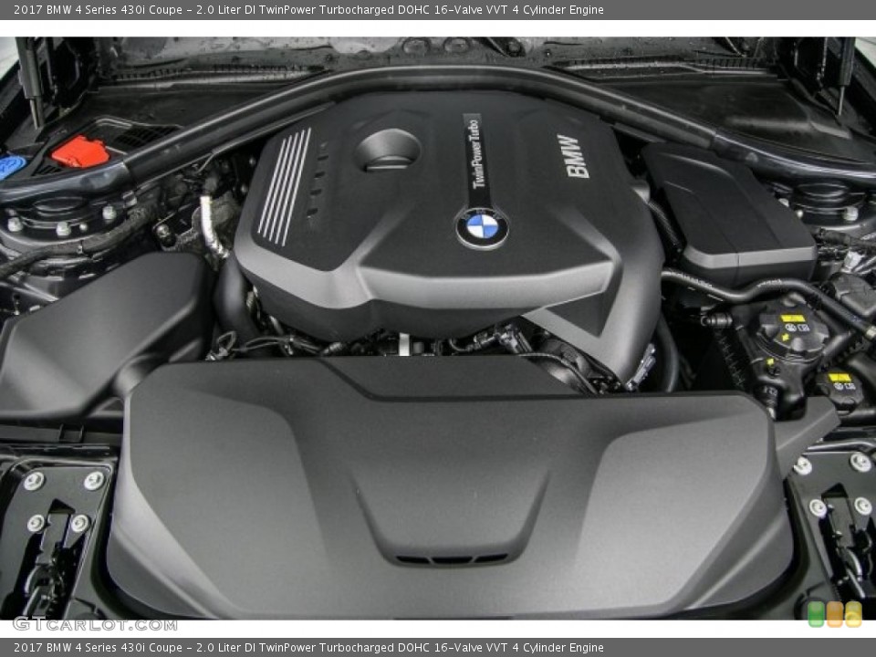 2.0 Liter DI TwinPower Turbocharged DOHC 16-Valve VVT 4 Cylinder Engine for the 2017 BMW 4 Series #118119222