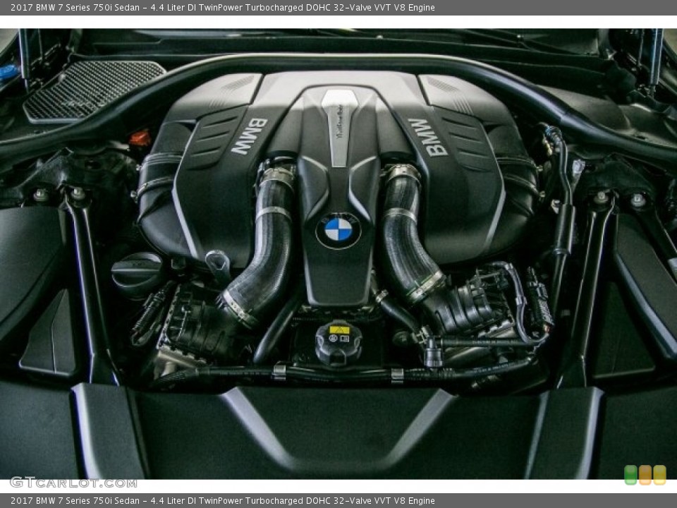 4.4 Liter DI TwinPower Turbocharged DOHC 32-Valve VVT V8 Engine for the 2017 BMW 7 Series #118119546