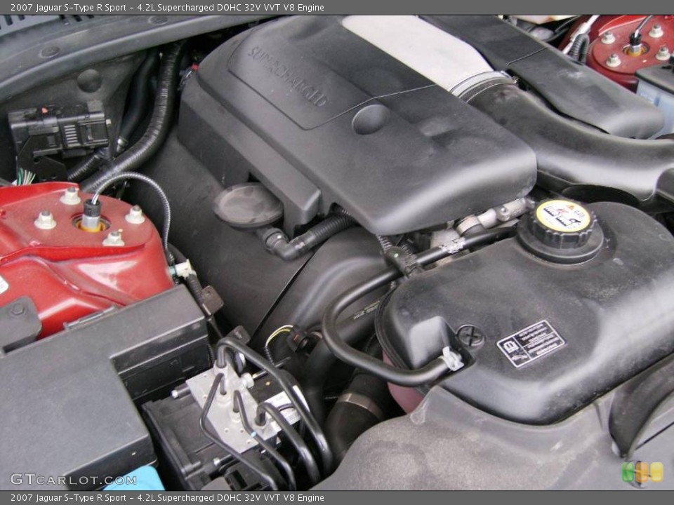 4.2L Supercharged DOHC 32V VVT V8 Engine for the 2007 Jaguar S-Type #1181208