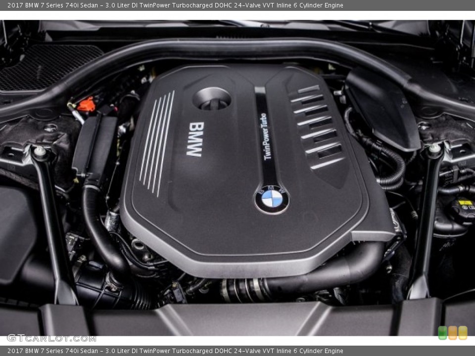 3.0 Liter DI TwinPower Turbocharged DOHC 24-Valve VVT Inline 6 Cylinder Engine for the 2017 BMW 7 Series #118127537