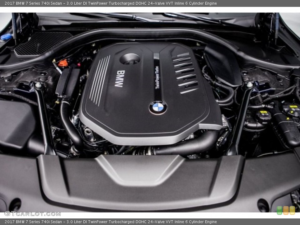 3.0 Liter DI TwinPower Turbocharged DOHC 24-Valve VVT Inline 6 Cylinder Engine for the 2017 BMW 7 Series #118127795