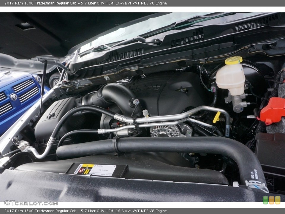 5.7 Liter OHV HEMI 16-Valve VVT MDS V8 Engine for the 2017 Ram 1500 #118141344