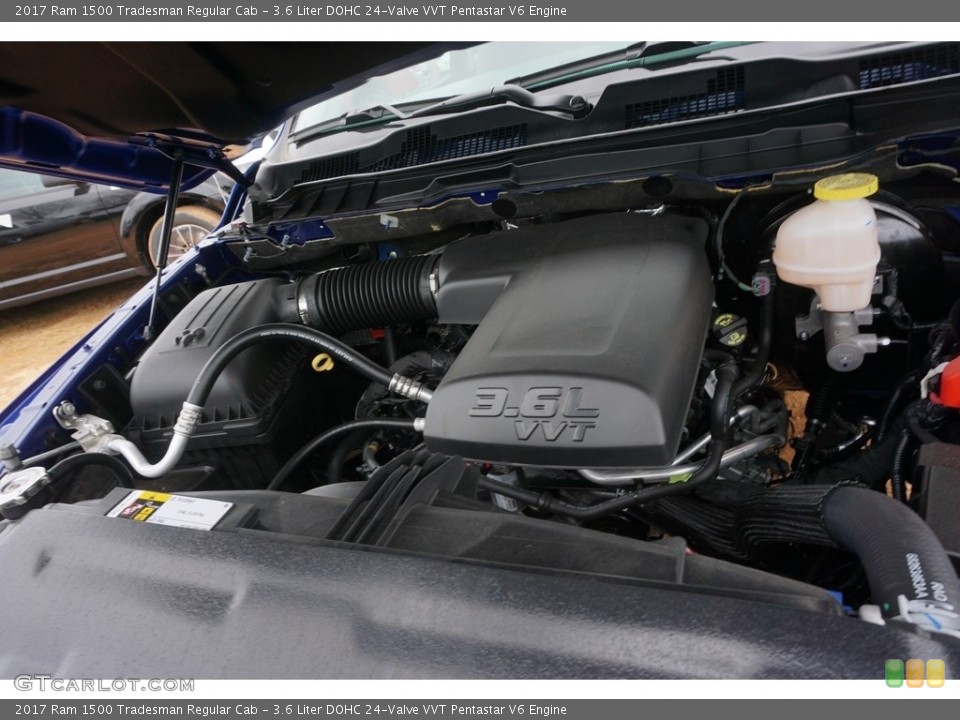 3.6 Liter DOHC 24-Valve VVT Pentastar V6 Engine for the 2017 Ram 1500 #118142253