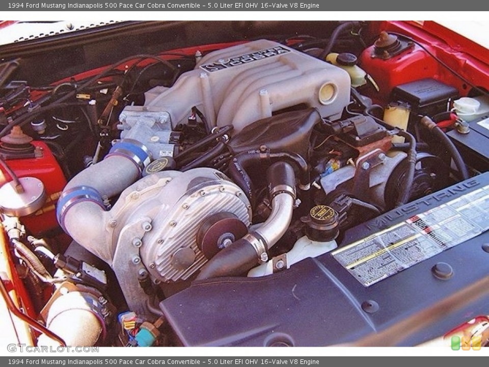 5.0 Liter EFI OHV 16-Valve V8 Engine for the 1994 Ford Mustang #118175397