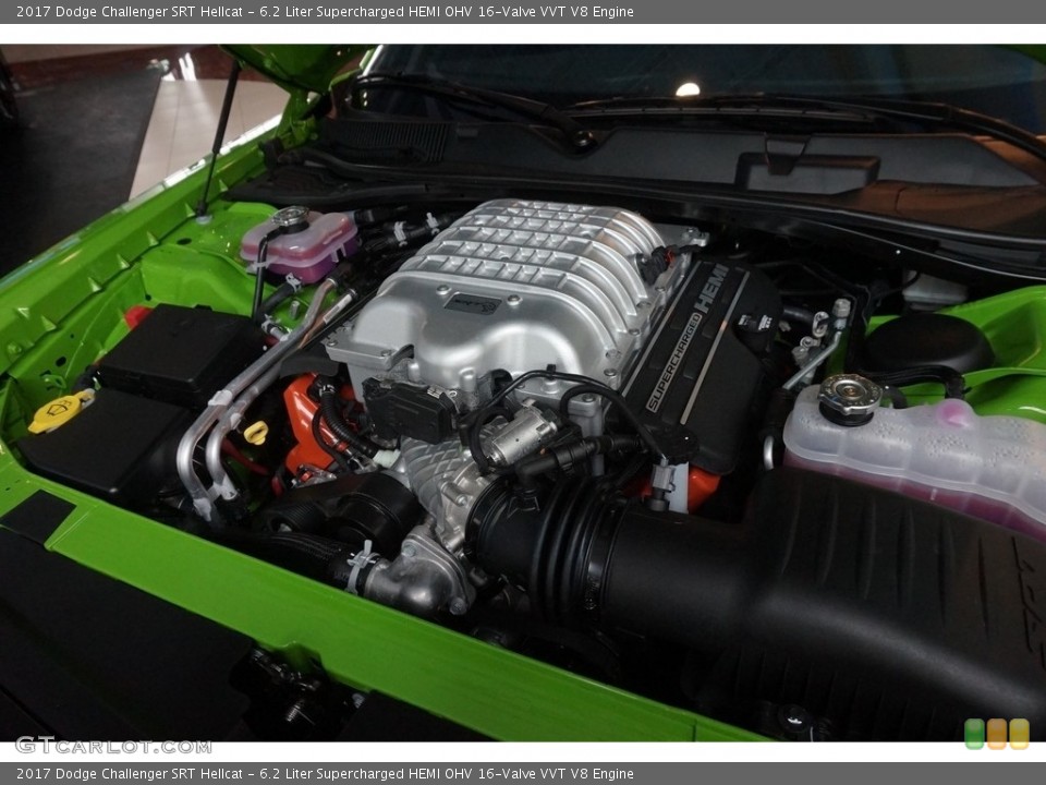 6.2 Liter Supercharged HEMI OHV 16-Valve VVT V8 Engine for the 2017 Dodge Challenger #118184228