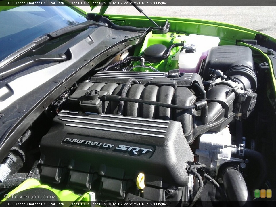 392 SRT 6.4 Liter HEMI OHV 16-Valve VVT MDS V8 Engine for the 2017 Dodge Charger #118212635
