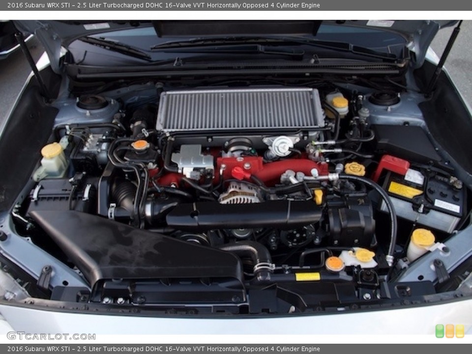 2.5 Liter Turbocharged DOHC 16-Valve VVT Horizontally Opposed 4 Cylinder Engine for the 2016 Subaru WRX #118233743