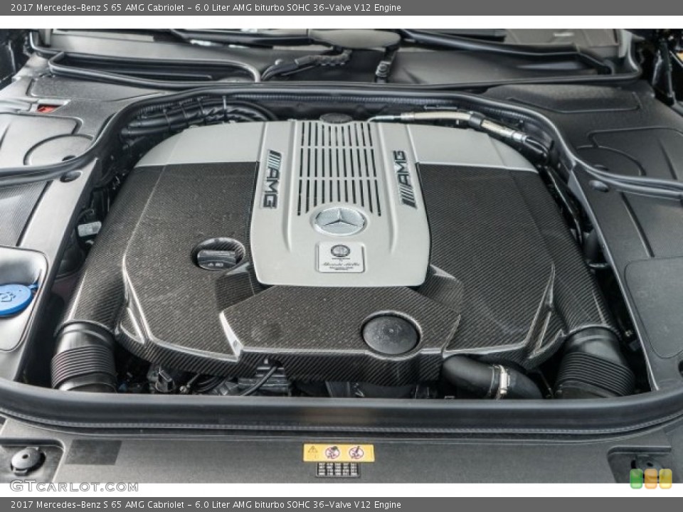 6.0 Liter AMG biturbo SOHC 36-Valve V12 Engine for the 2017 Mercedes-Benz S #118312895