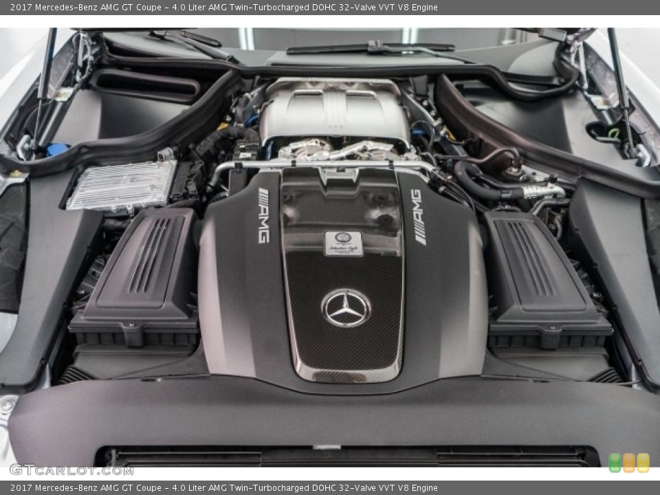 4.0 Liter AMG Twin-Turbocharged DOHC 32-Valve VVT V8 Engine for the 2017 Mercedes-Benz AMG GT #118313477