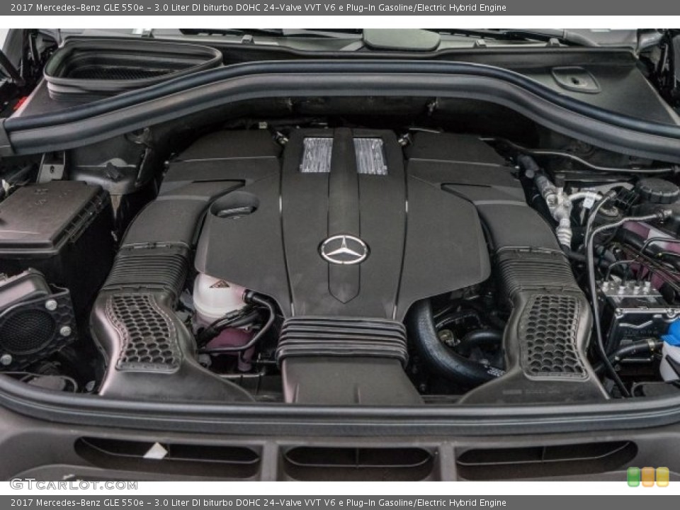 3.0 Liter DI biturbo DOHC 24-Valve VVT V6 e Plug-In Gasoline/Electric Hybrid Engine for the 2017 Mercedes-Benz GLE #118314098