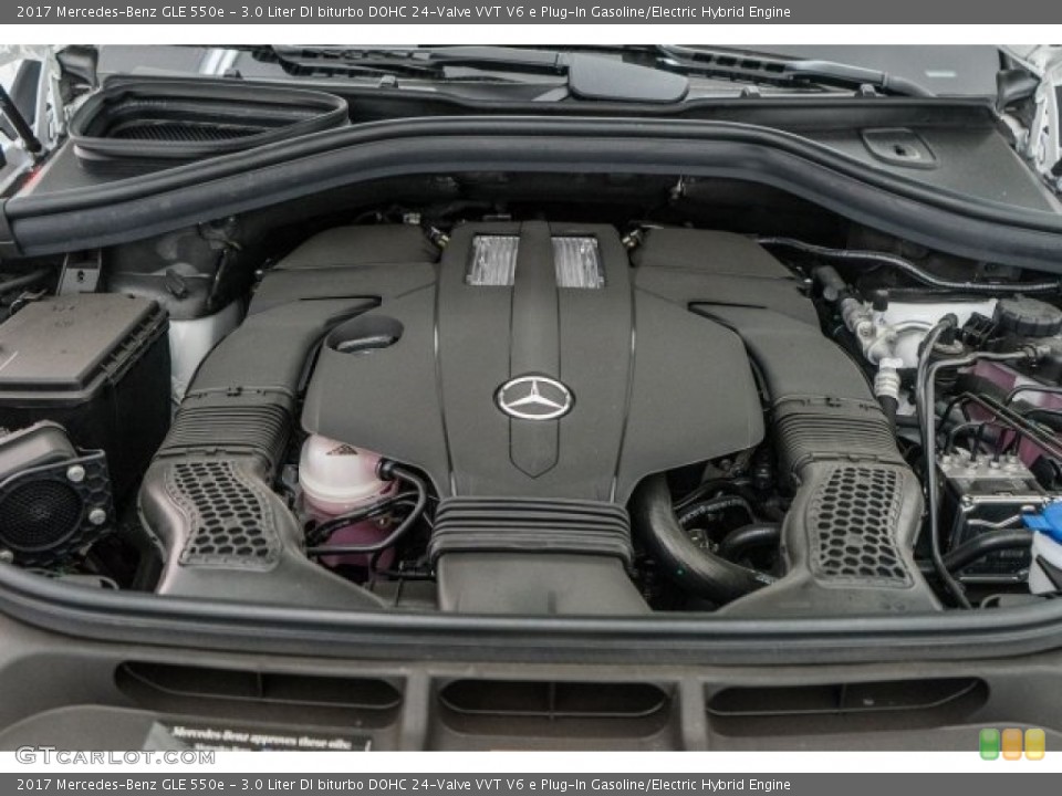 3.0 Liter DI biturbo DOHC 24-Valve VVT V6 e Plug-In Gasoline/Electric Hybrid Engine for the 2017 Mercedes-Benz GLE #118314515