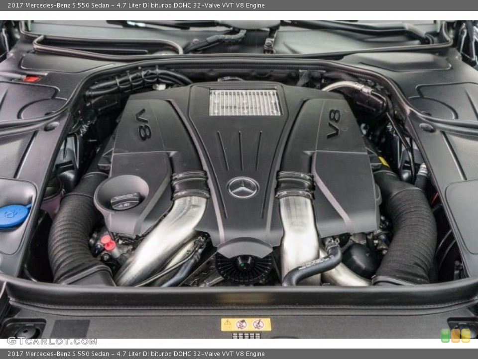 4.7 Liter DI biturbo DOHC 32-Valve VVT V8 Engine for the 2017 Mercedes-Benz S #118315625