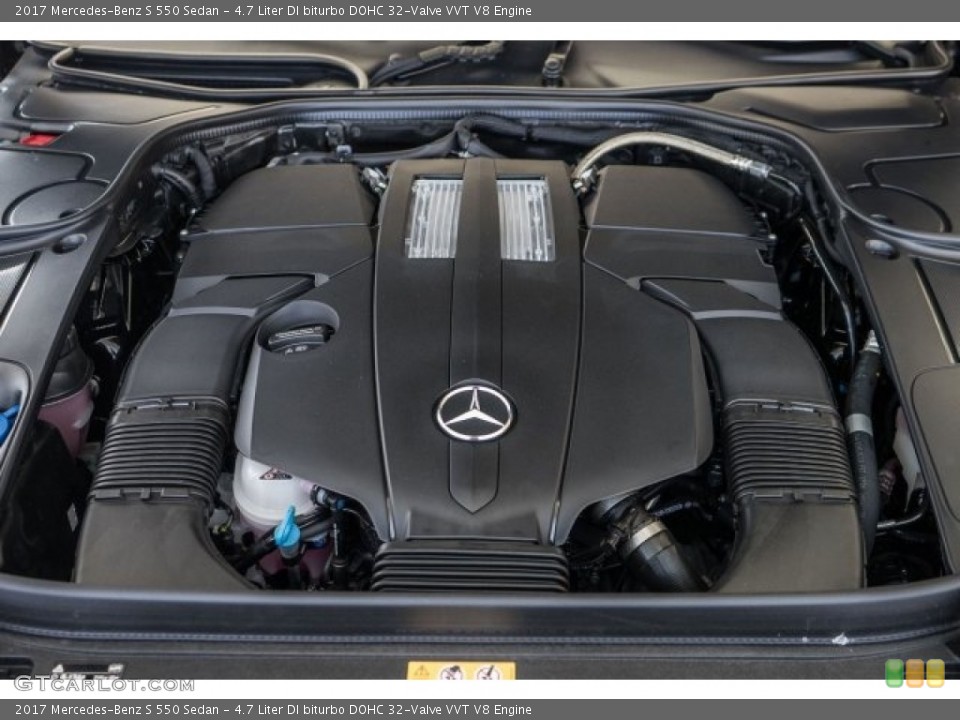 4.7 Liter DI biturbo DOHC 32-Valve VVT V8 Engine for the 2017 Mercedes-Benz S #118315841