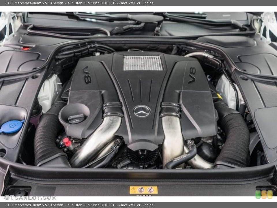 4.7 Liter DI biturbo DOHC 32-Valve VVT V8 Engine for the 2017 Mercedes-Benz S #118316063