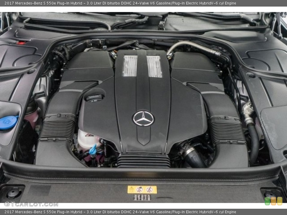 3.0 Liter DI biturbo DOHC 24-Valve V6 Gasoline/Plug-In Electric HybridV-6 cyl Engine for the 2017 Mercedes-Benz S #118316285