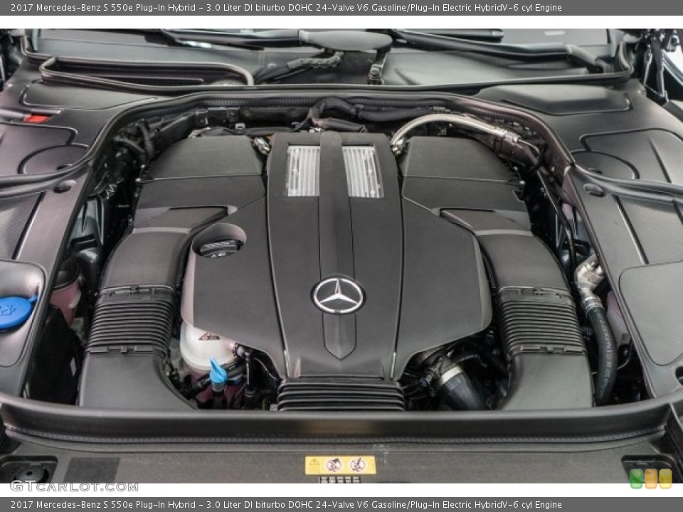 3.0 Liter DI biturbo DOHC 24-Valve V6 Gasoline/Plug-In Electric HybridV-6 cyl Engine for the 2017 Mercedes-Benz S #118317143
