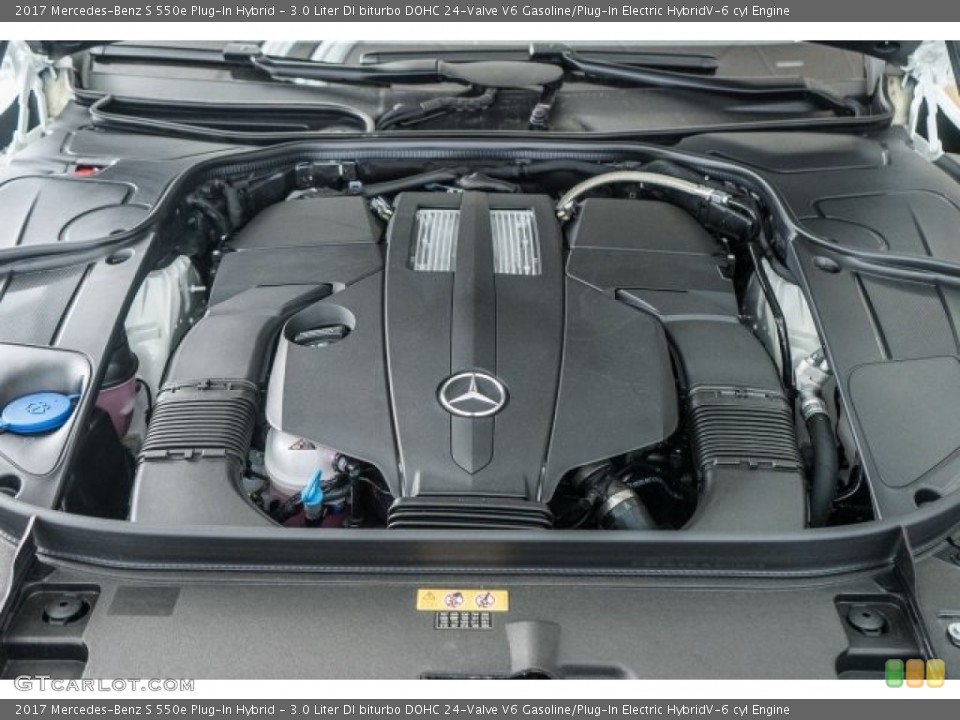 3.0 Liter DI biturbo DOHC 24-Valve V6 Gasoline/Plug-In Electric HybridV-6 cyl Engine for the 2017 Mercedes-Benz S #118317380