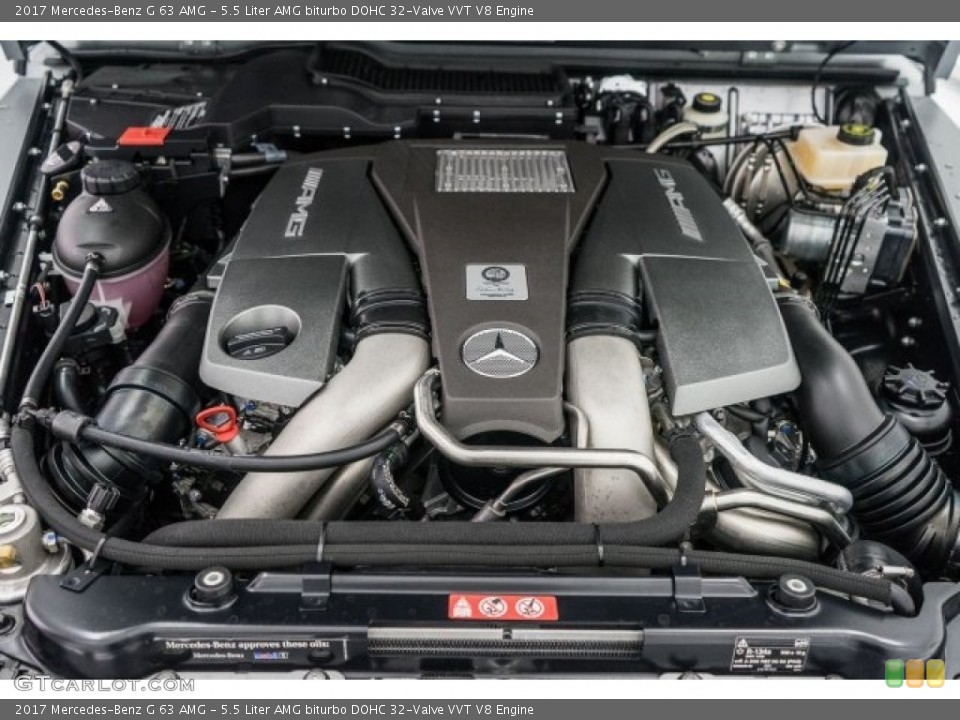 5.5 Liter AMG biturbo DOHC 32-Valve VVT V8 Engine for the 2017 Mercedes-Benz G #118318427