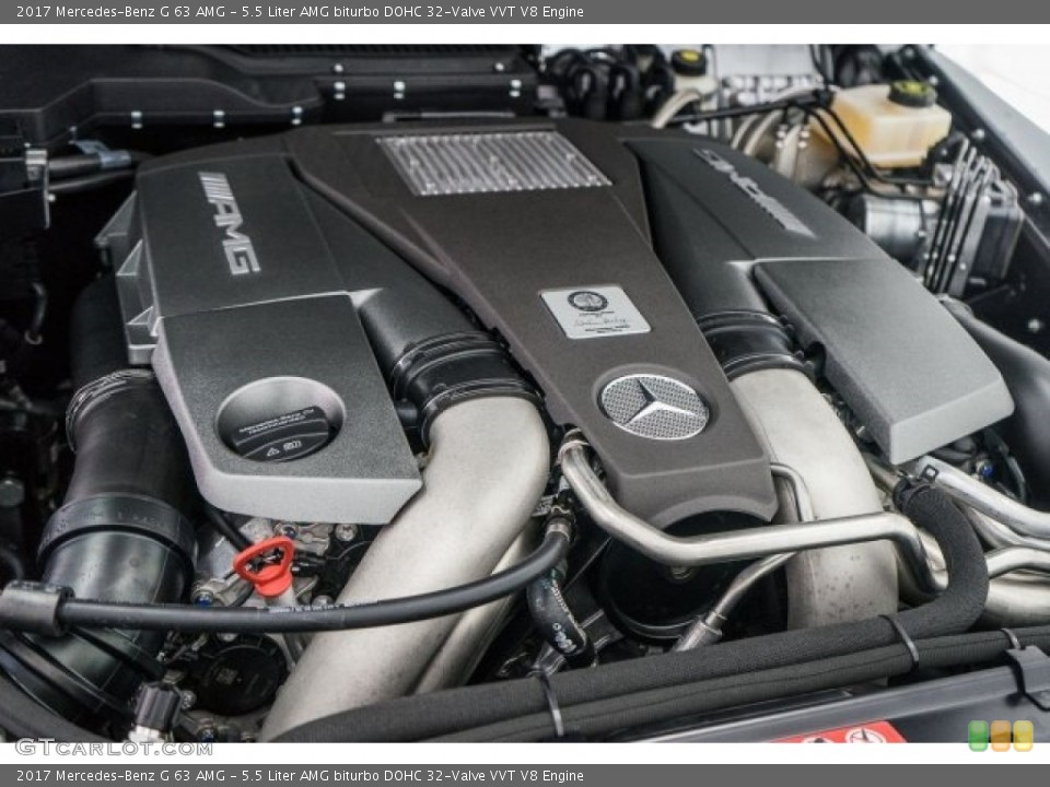 5.5 Liter AMG biturbo DOHC 32-Valve VVT V8 Engine for the 2017 Mercedes-Benz G #118318742
