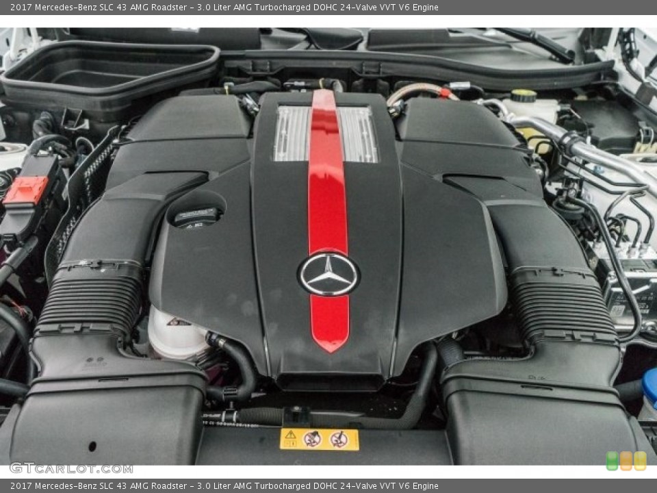 3.0 Liter AMG Turbocharged DOHC 24-Valve VVT V6 Engine for the 2017 Mercedes-Benz SLC #118323335