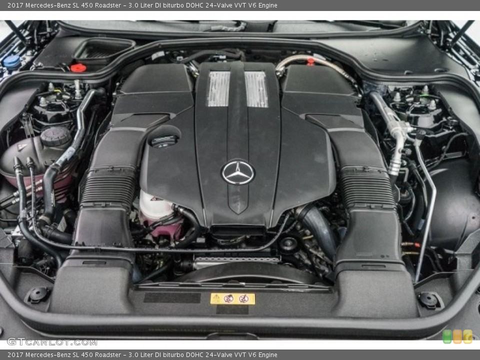 3.0 Liter DI biturbo DOHC 24-Valve VVT V6 Engine for the 2017 Mercedes-Benz SL #118323818
