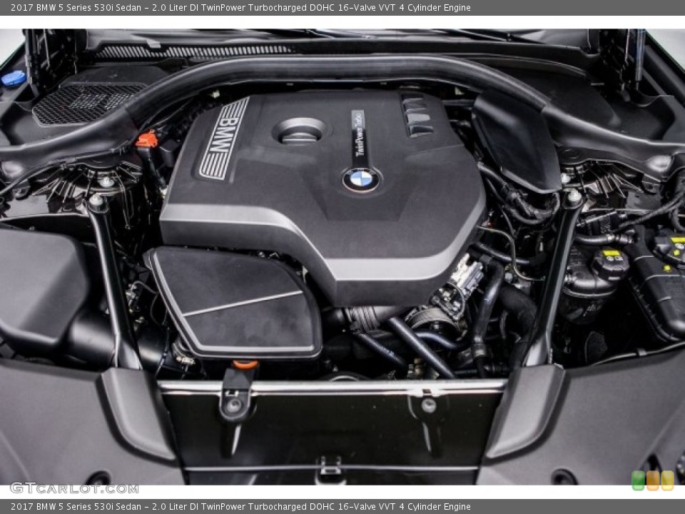 2.0 Liter DI TwinPower Turbocharged DOHC 16-Valve VVT 4 Cylinder Engine for the 2017 BMW 5 Series #118386647