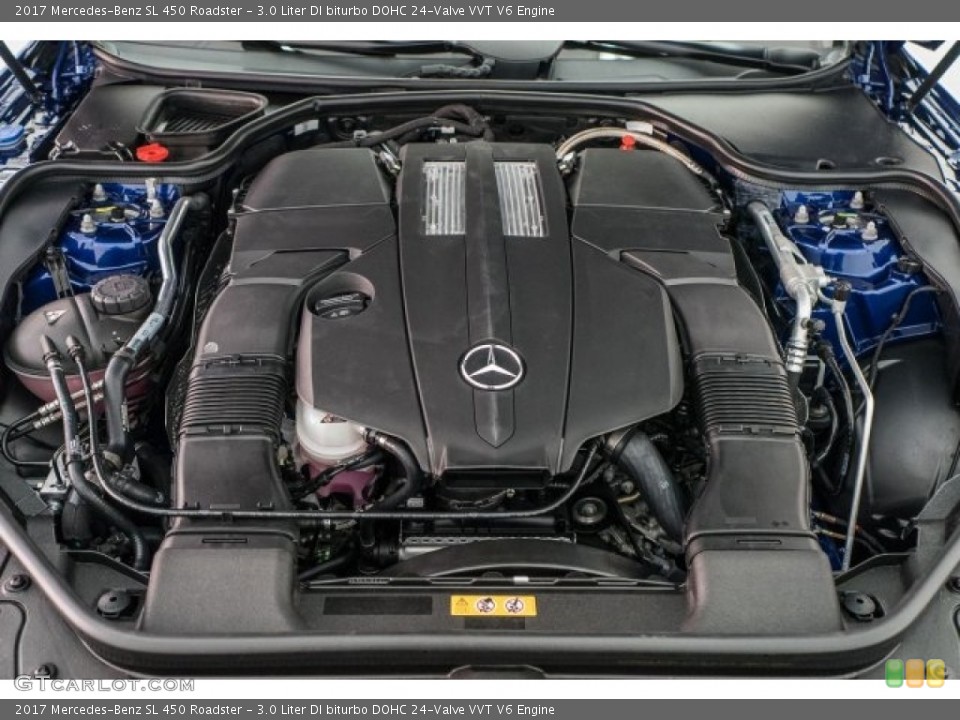 3.0 Liter DI biturbo DOHC 24-Valve VVT V6 Engine for the 2017 Mercedes-Benz SL #118386905