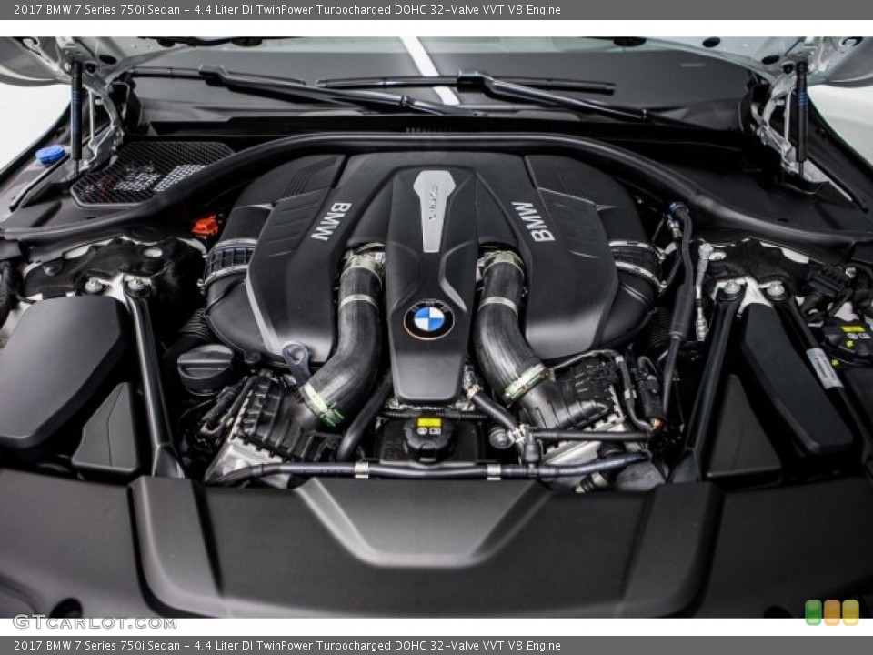 4.4 Liter DI TwinPower Turbocharged DOHC 32-Valve VVT V8 Engine for the 2017 BMW 7 Series #118391150