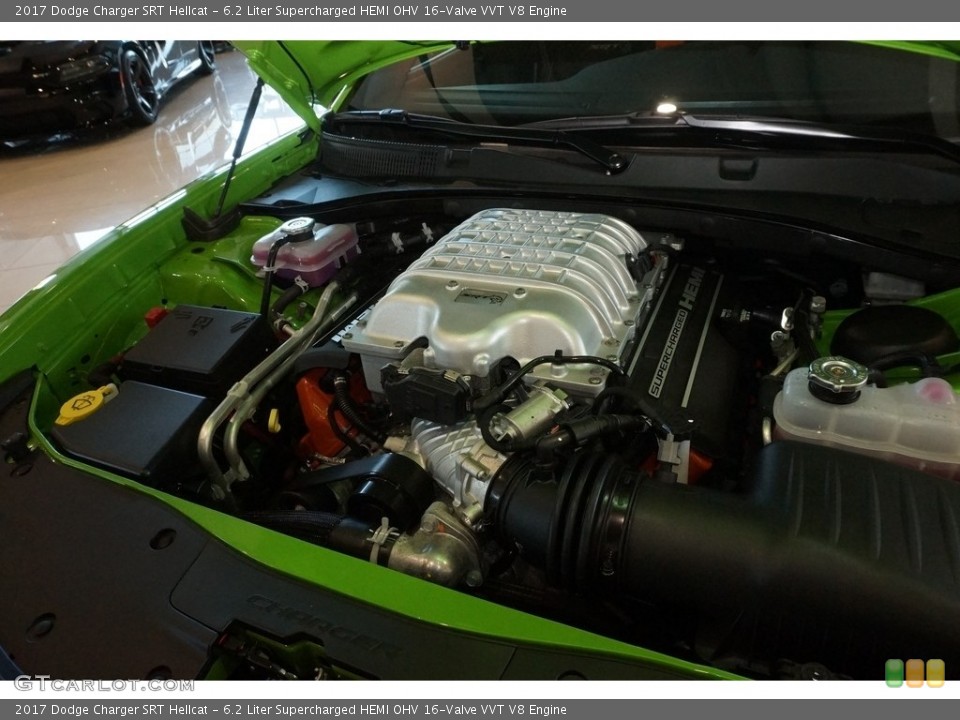 6.2 Liter Supercharged HEMI OHV 16-Valve VVT V8 Engine for the 2017 Dodge Charger #118396085