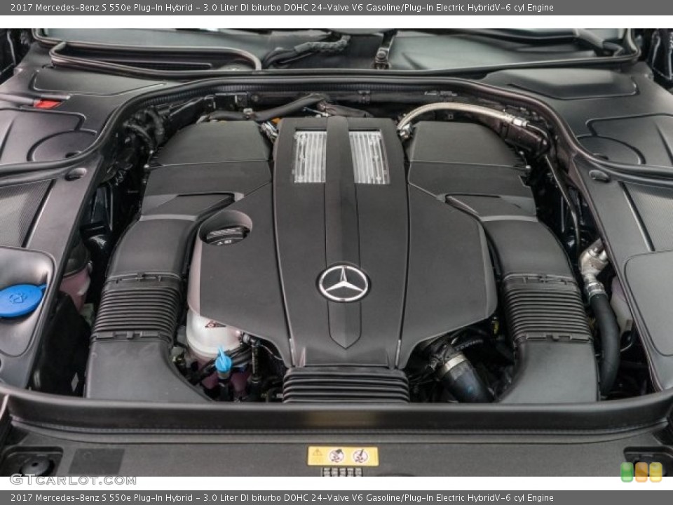 3.0 Liter DI biturbo DOHC 24-Valve V6 Gasoline/Plug-In Electric HybridV-6 cyl Engine for the 2017 Mercedes-Benz S #118460292