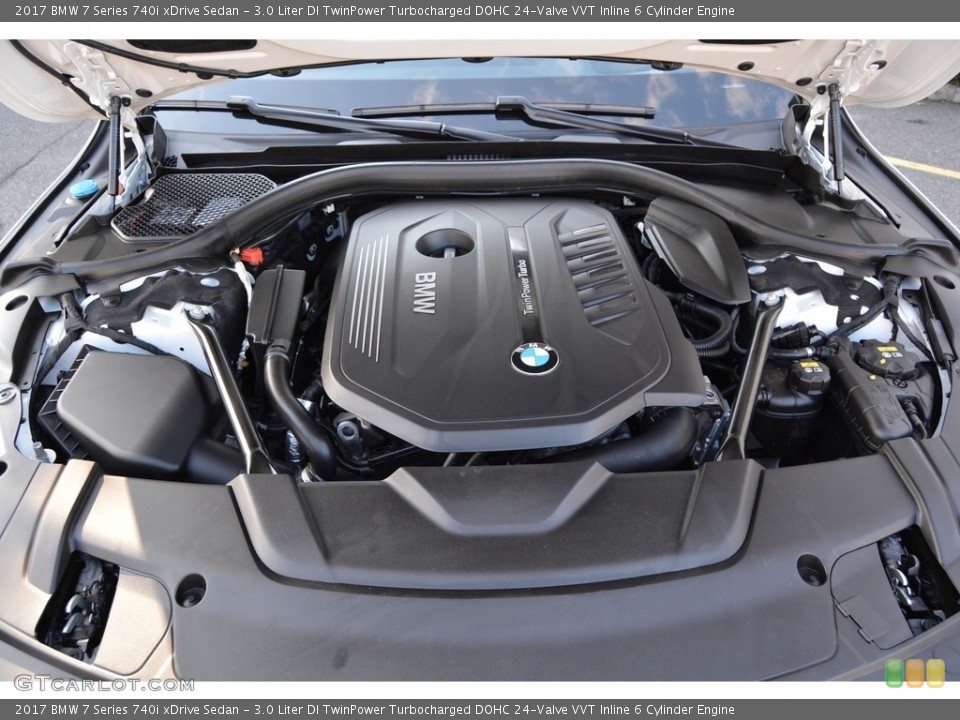 3.0 Liter DI TwinPower Turbocharged DOHC 24-Valve VVT Inline 6 Cylinder Engine for the 2017 BMW 7 Series #118465650